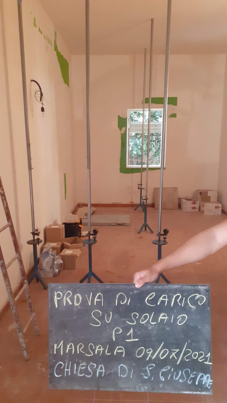 prove di carico su solai
