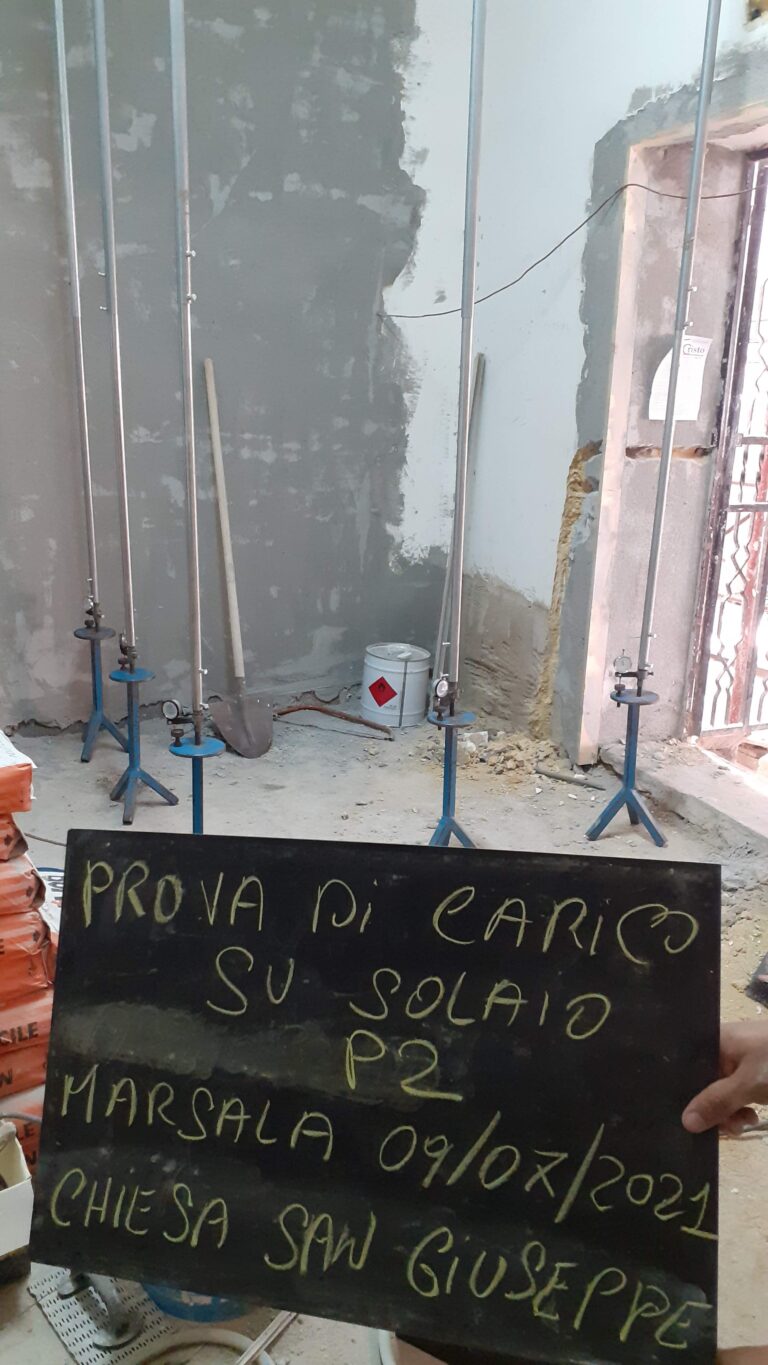 prove di carico su solai